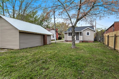 Back view of the property