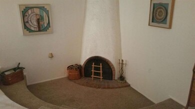 Cozy fireplace