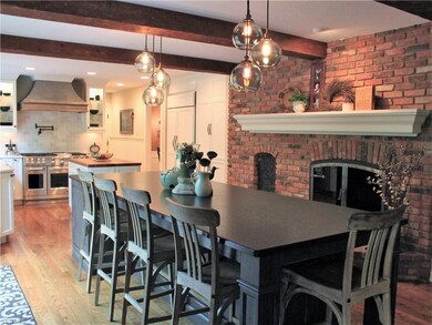Dinette with Fireplace