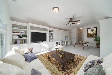 Bonus Room with Built-ins