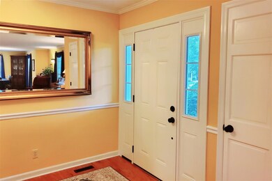 You are welcomed with a foyer featuring beautiful 