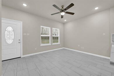 open concept floor plan