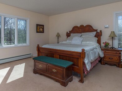 Master bedroom with sunrise views...
