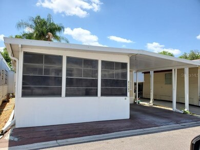 Front with carport