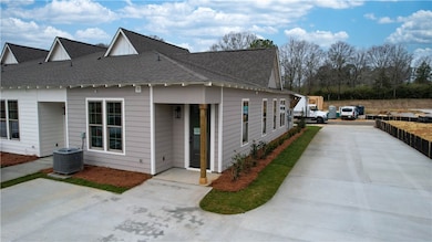 Rear Alley - Exterior Townhome Unit - Example of a completed Exterior Unit Townhome
