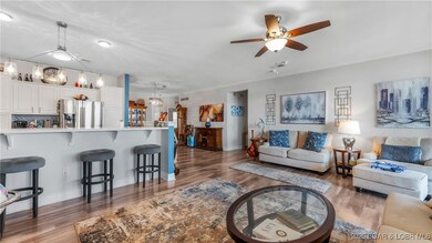 The breakfast bar is a great place to entertain!