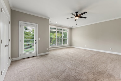 Massive primary bedroom with private balcony and luxury bathroom en-suite.