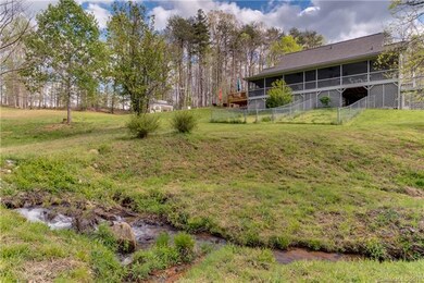 Rear Elevation with Roaming Creek
