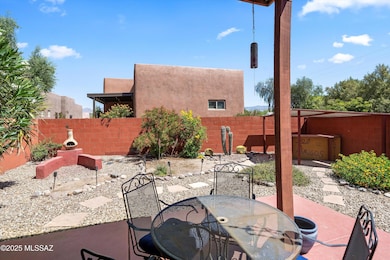 Private back yard