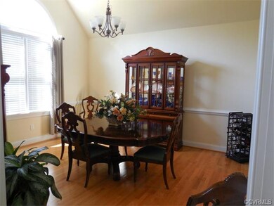Dining Room open to Foyer.