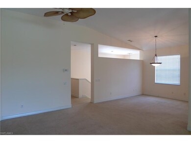 Dining room view to hall entry