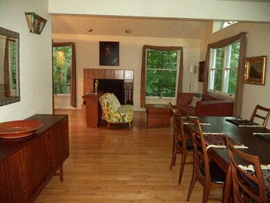 Living Room. view from kitchen through dining room