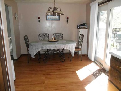 Dining Room. Large dining area walk out to rear de
