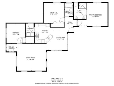 View of floor plan / room layout