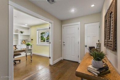 Double doors into your den/office
