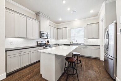The kitchen of dreams! Marble countertops, soft-cl