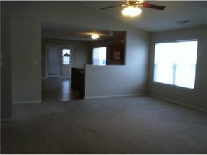Great Room. Large Great room, with gas fireplace, vaulted ceilings,
