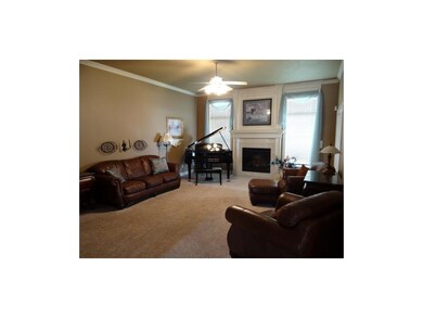 Great Room With Heat Circulator Fireplace & Soarin