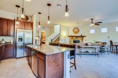 Upgraded Kitchen Open to Great Room