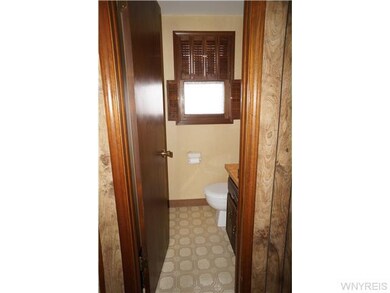 Bathroom Half bath off family room