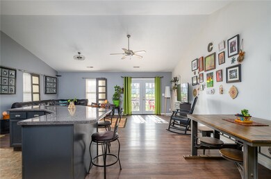 Open Floor Plan with Granite Countertops