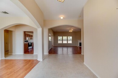 Open Floor Plan with Master split from the seconda