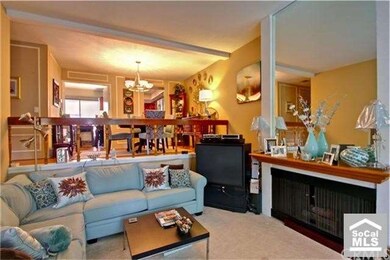 Living Room with Fireplace