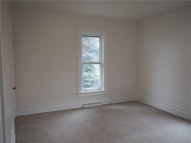 Bedroom. The bedroom in the upstairs unit has also