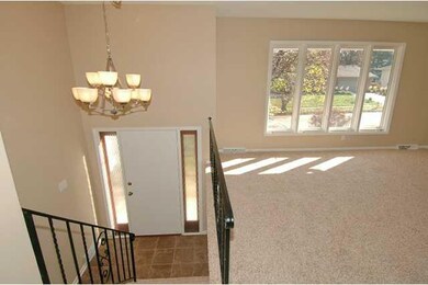 Other. Entry from main level with new entry tile, 