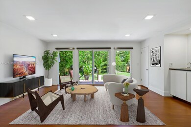 Virtually staged media room