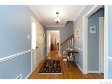 Large entry foyer