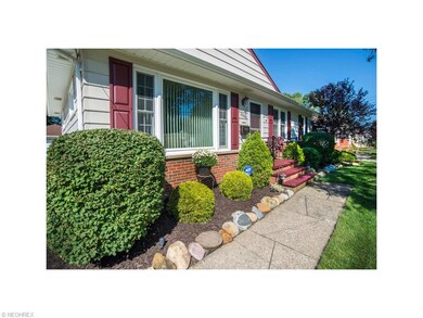 Lovely landscaping adds much curb appeal