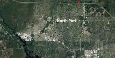 Location in North Port
