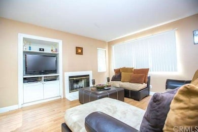 Family room which opens to the kitchen.  