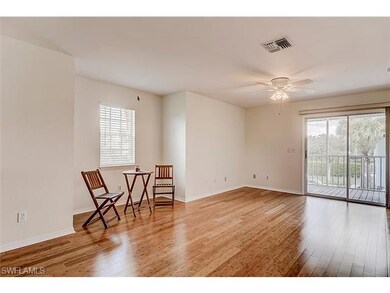 Living Room with Beautiful Hardwood Flooring
