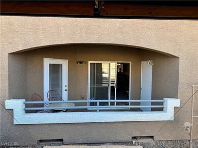 Property entrance from back parking lot
