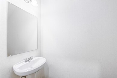 Half bathroom downstairs