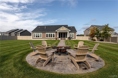 Fire pit patio