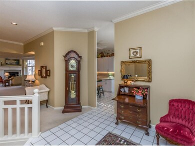 Foyer looking toward great room and kitchen