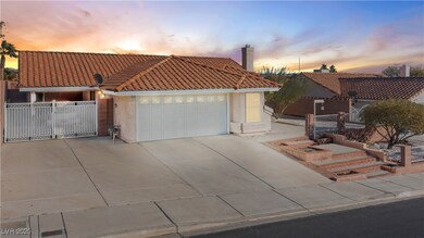 Front of the Home, showcasing the side gate to the