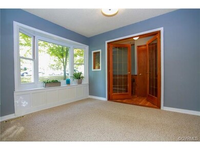 Front formal room or Office with French doors