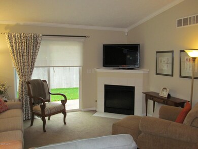 Living Room with fireplace