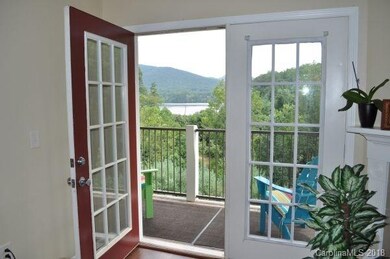 French doors of living room with beautiful views o