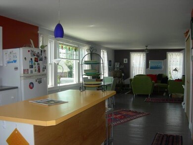 Views through the great room from...