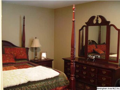 One of two upstairs bedrooms.