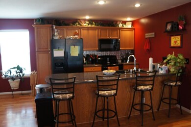 Kitchen view from Living Room