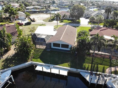 Back of house with NEW boat dock!
