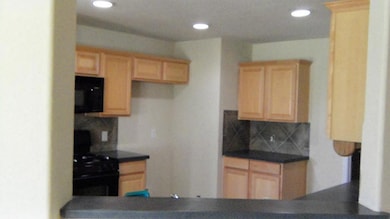 View of Kitchen from Family room