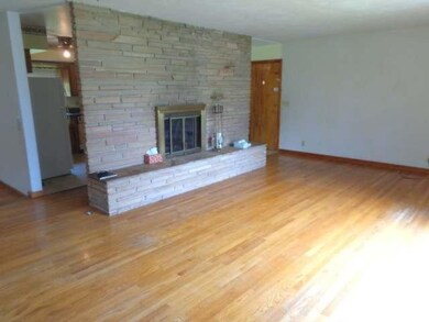 Fireplace in living room