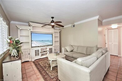 Comfortable Living Room with leather sofas